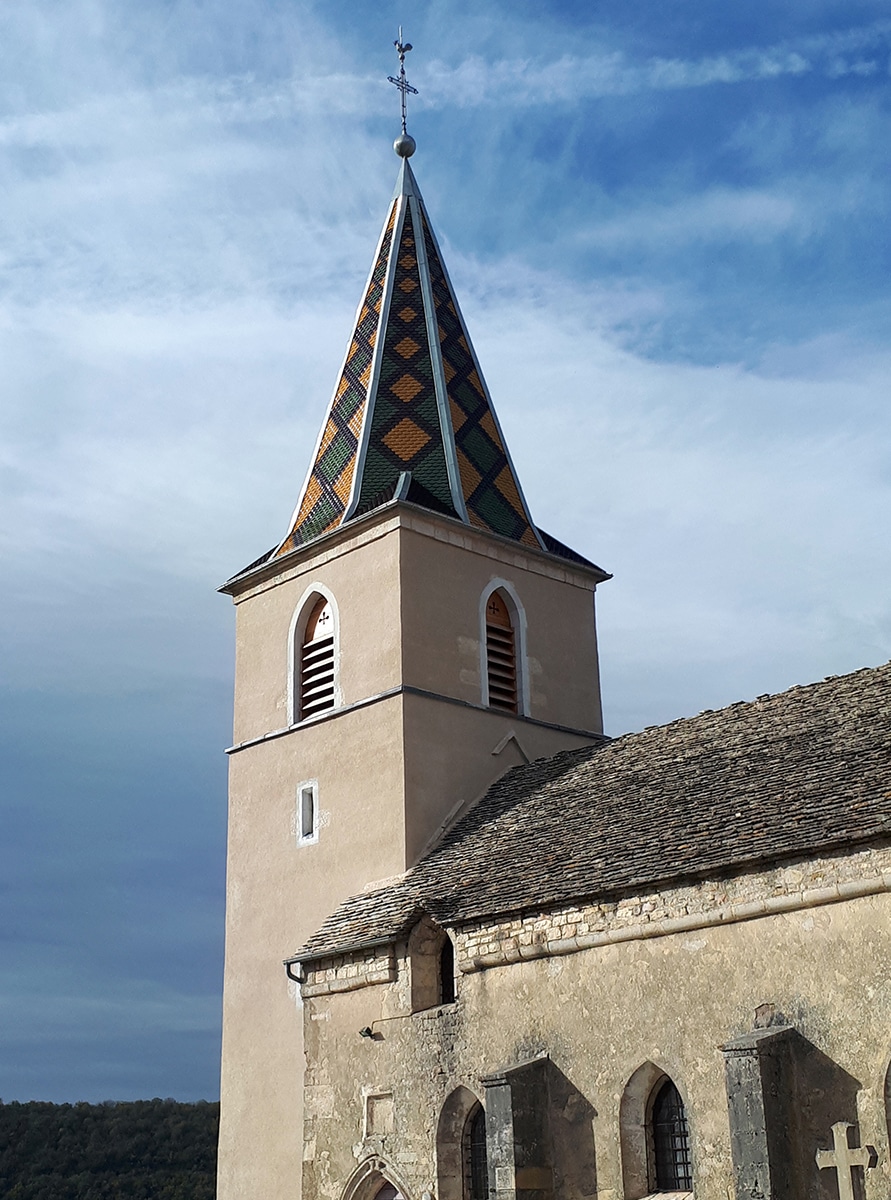 La tour du Meix renovation église